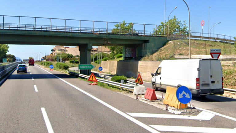 svincolo autostradale bagheria direzione catania